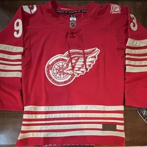 Detroit Red Wings Alex Debrincat #93 100 Year Centennial Jersey Adult XL (54)